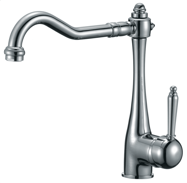 New Century faucet design for vanity is a single level mixer - Image 2