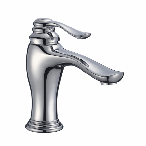New Century faucet design for vanity is a single lever mixer