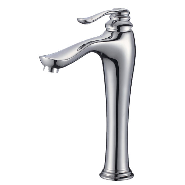 New Century faucet design for vanity is a single lever mixer