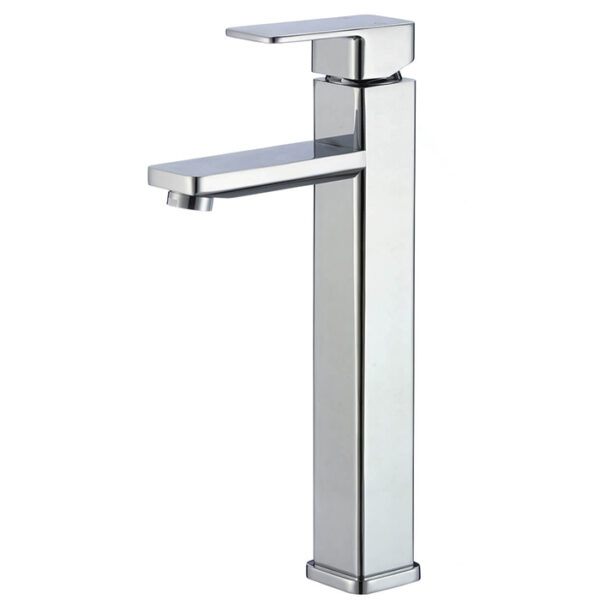 Quadratum design for vanity is a single lever mixer