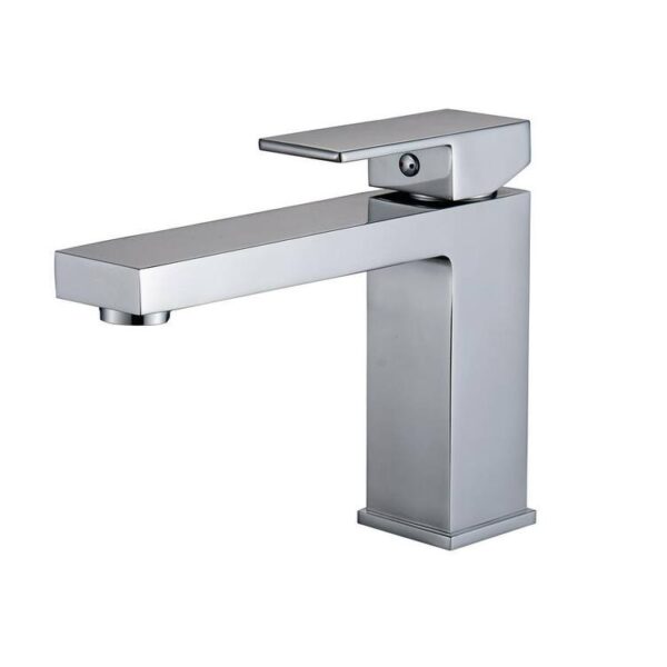 Quadratum design for vanity is a single level mixer