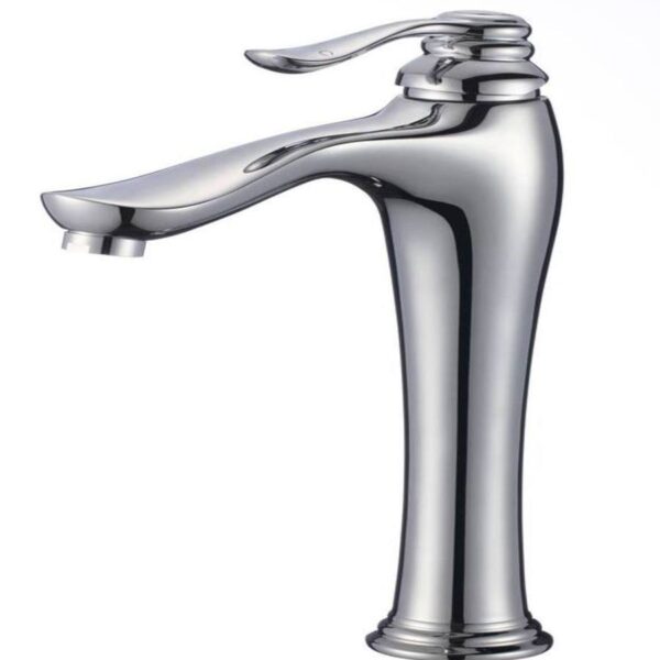 New Century faucet design for vanity is a single lever mixer