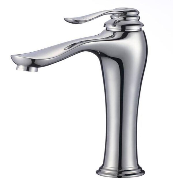 New Century faucet design for vanity is a single lever mixer