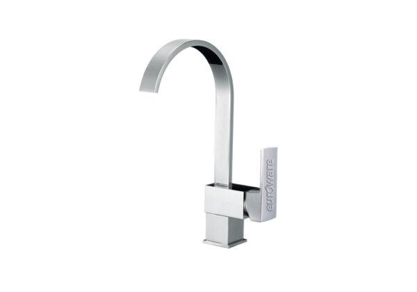 Quadratum design for vanity is a single lever mixer