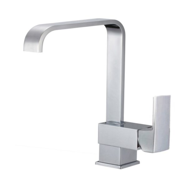 Quadratum design for vanity is a single lever mixer