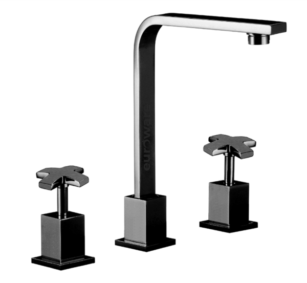 Euroware Quadratum design for vanity is a double level mixer - Image 5