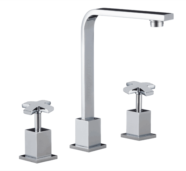 Euroware Quadratum design for vanity is a double level mixer - Image 3