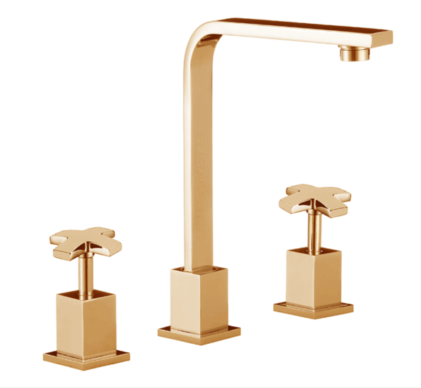 Euroware Quadratum design for vanity is a double level mixer - Image 2